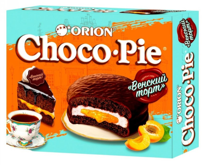 detail Choco Pie Viedenský dort 12*30g Orion