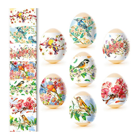 detail Nálepky na vajcia 7ks Rôzne druhy