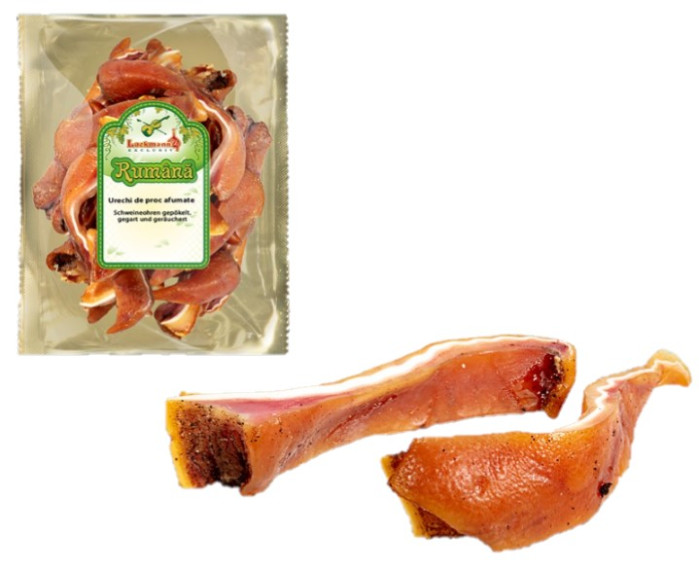 detail Uzené vepřové uší Lackmann