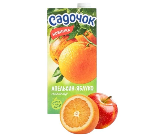 detail Nektar pomerančovo-jablečný 950ml Sadočok