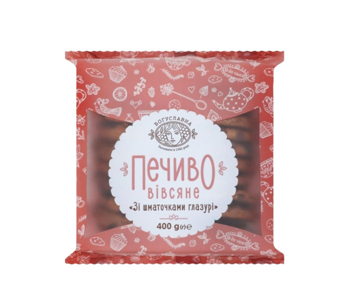 detail Ovsené sušienky s kúskami čokolády 400 g Boguslavna