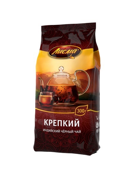 detail Čierny čaj Silný 300 g Lisma