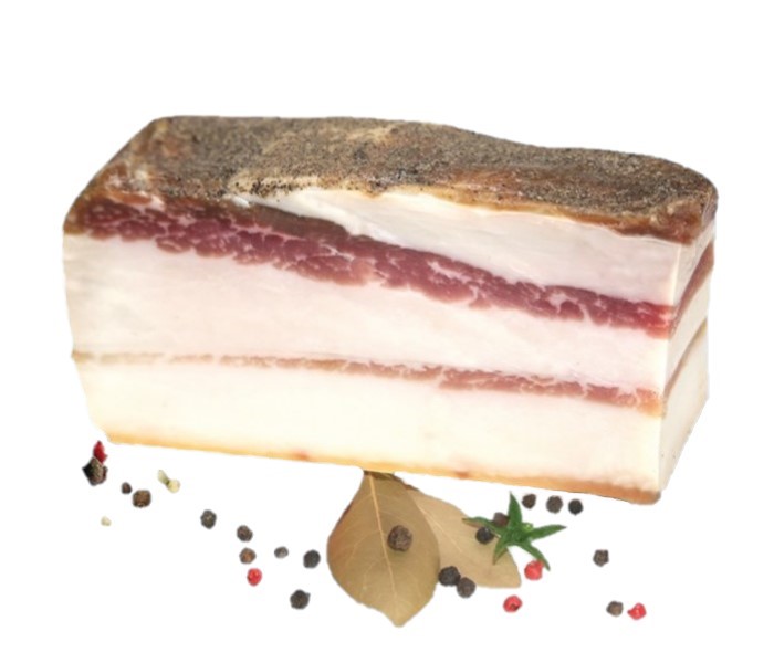 detail Špek s pepřem Lackmann