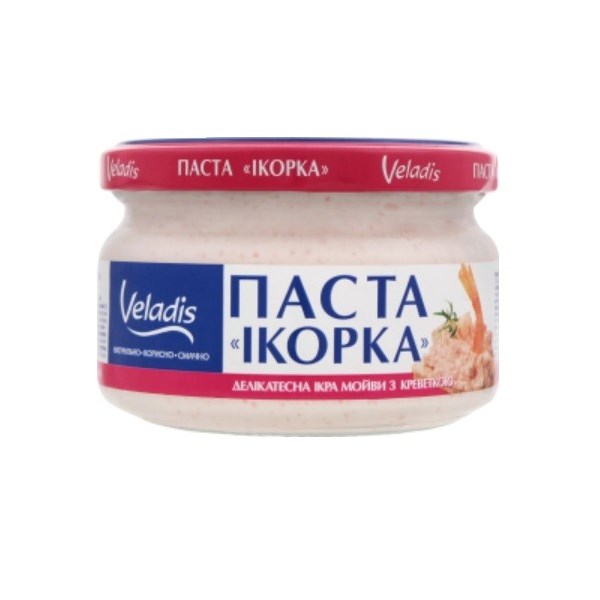 detail Pomazánka z jiker s krevetou Veladis 160g