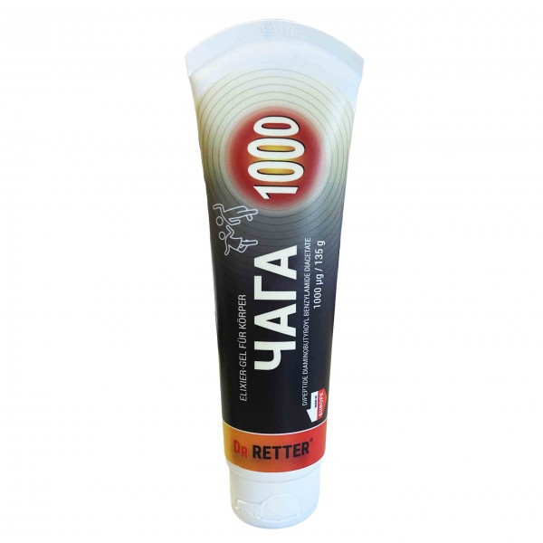 detail Telový elixír-gél Chaga 135ml 