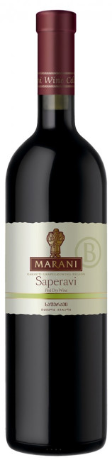 detail Červené suché víno Saperavi BIO 0,75l Marani