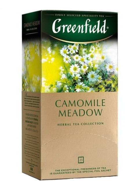 detail Bylinný čaj Camomile Meadow 37,5g (25×1,5g) Greenfield
