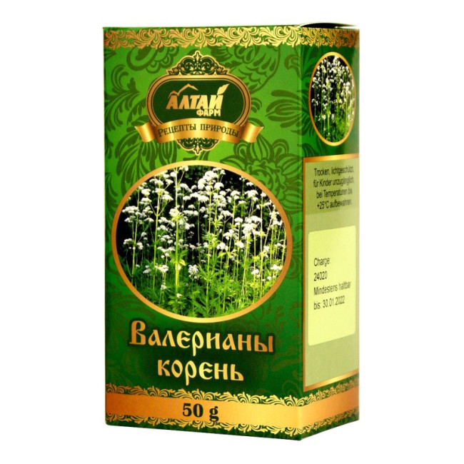 detail Koreň Valerjany 50g Altaj