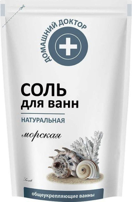 detail Kúpeľová soľ Naturálna morská 500g D.D.