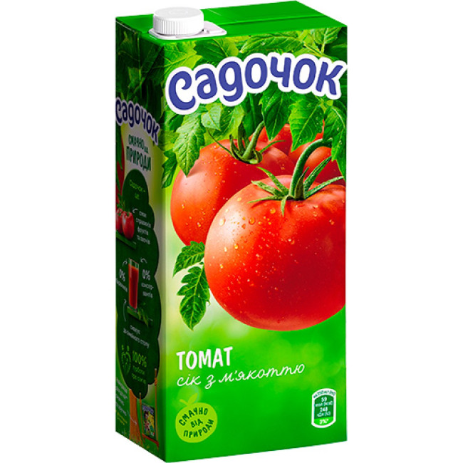 detail Rajčatový džus 0,95L Sadočok