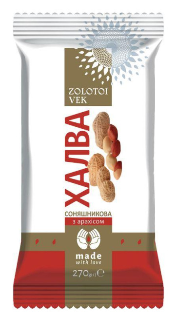 detail Chalva s arašídama Zolotoj Věk 270g