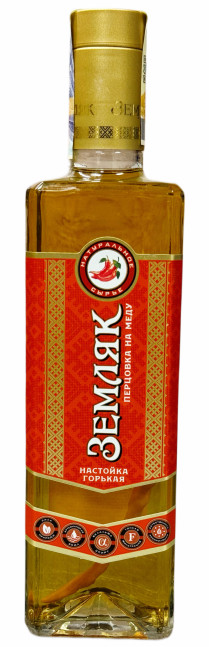 detail Pepřovka na medu 0,5L 35% Zemljak