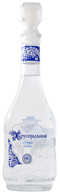 detail Vodka premium Kryštál 1L