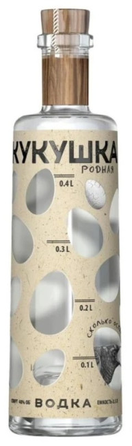 detail Vodka Kukuška rodnaja 0,5L 40%