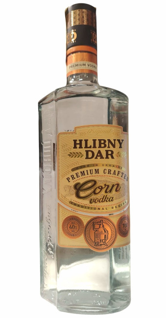 detail Vodka Crafted Gorn bezlepková 0,7L alk. 40% Hlibny Dar