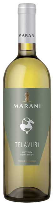 detail Biele suché víno Telavuri 0,75 l Marani
