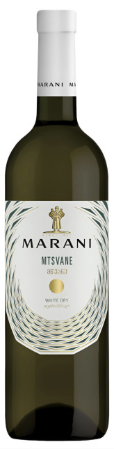 detail Biele suché víno Mtsvane 0,75l Marani