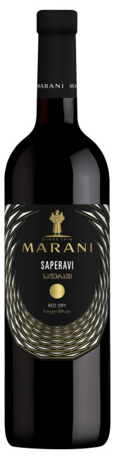 detail Červené suché víno Saperavi 0,75 l Marani