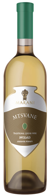 detail Biele suché víno Mtsvane Qvevri 0,75l Marani