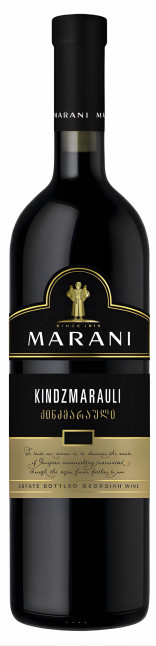 detail Červené polosladké víno Kindzmarauli 0,75 l Marani