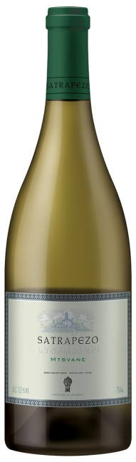 detail Biele suché víno Mtsvane 0,75L Satrapezo