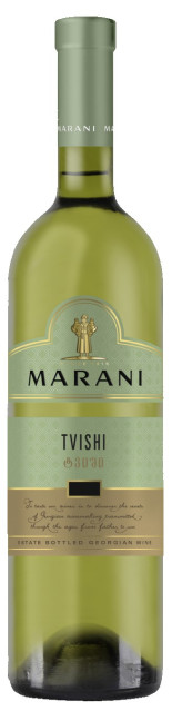 detail Biele polosladké víno Tvishi 0,75 l Marani
