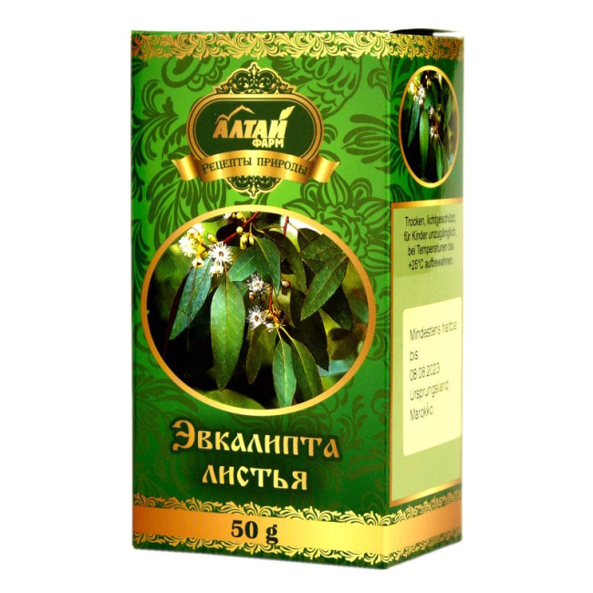 detail Listy evkaliptu 50g Altaj