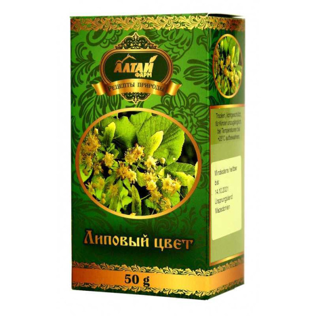 detail Lipový kvet 50g Altaj