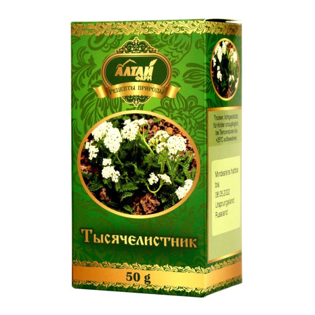 detail Řebříček Altajská bylina (Tysjačilistnik) 50 g Altaj