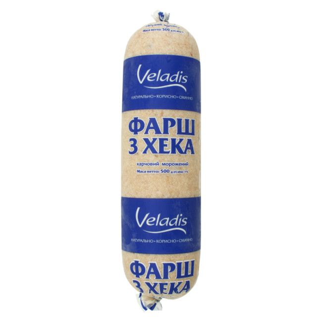 detail Mražené mleté maso z hejka 500g Veladis (lat. Merluccius hubbsi, Stizostedion lucioperca)