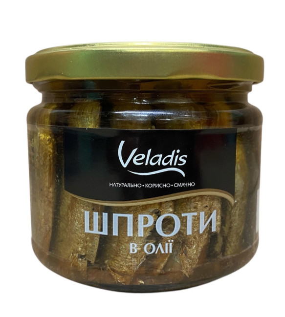 detail Šproty v oleji 300g Veladis