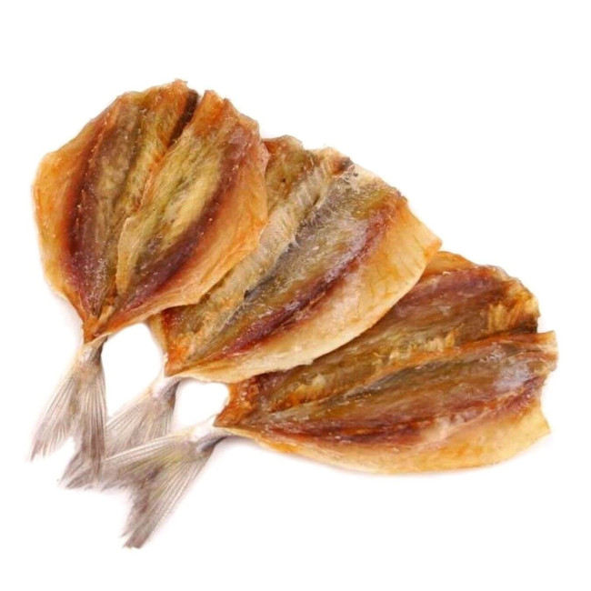 detail Žltý polosatik sušený 