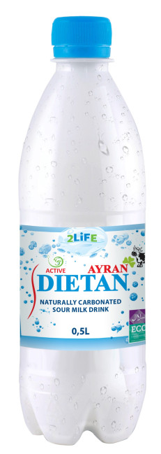 detail Ayran Dietan 1% 0,5L 2Life