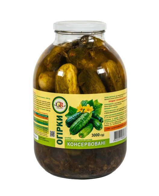 detail Nakládané okurky 3000g Grand Ragu