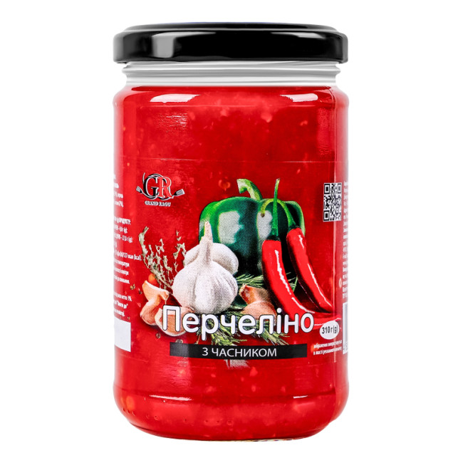 detail Omáčka Perchelino s česnekem 310g Grand Ragu