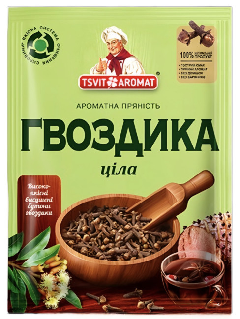 detail Klinčeky celý 8g T&A