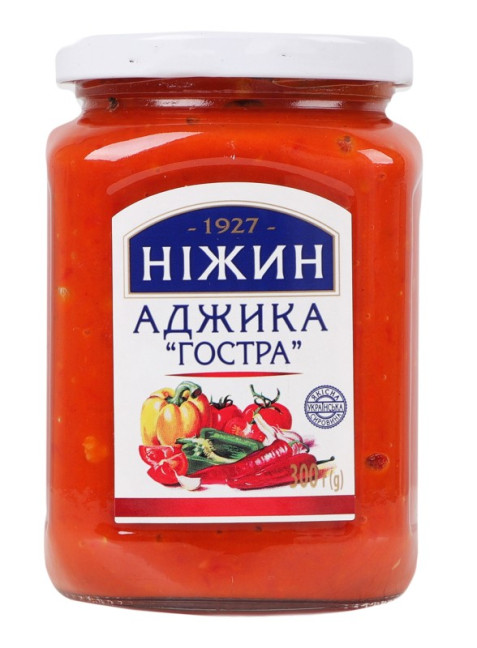 detail Adžika Ostrá 300 g Nižin