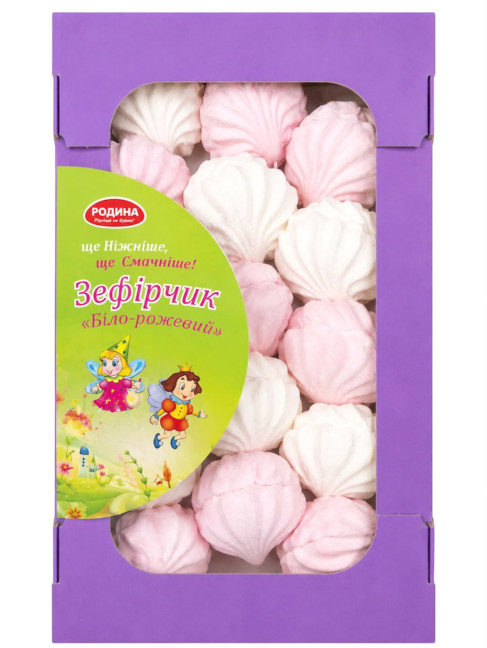 detail Zefírek „Bílo-růžový“ 360g Rodyna