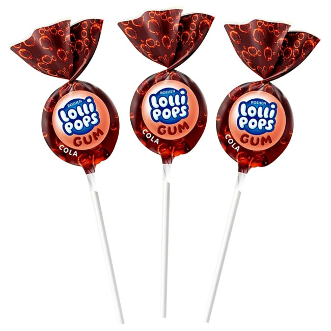 detail LOLLI-POPS GUM