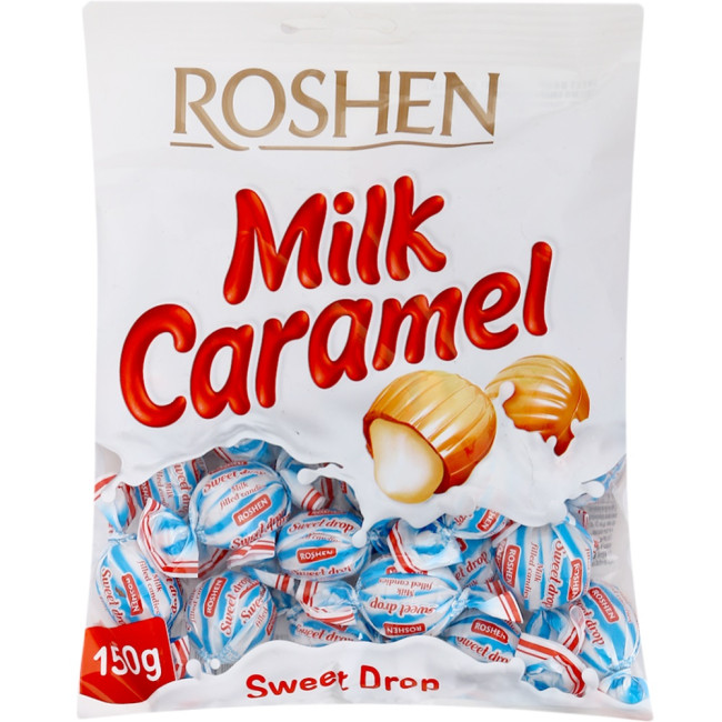 detail Cukríky Mlečná kvapka 150g Roshen