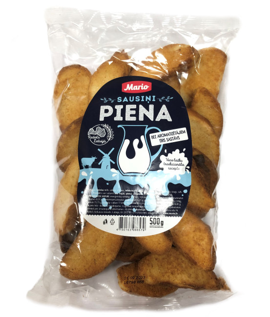 detail Sucháre Mliečne 500g Mario