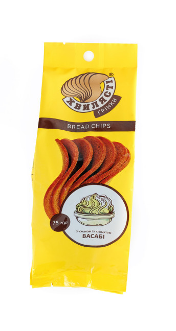 detail Hrianky s príchuťou Wasabi 75g Сhvylyasti