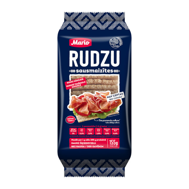 detail Chlebce Žitné 155g Mario