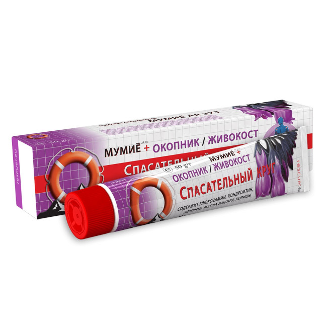detail Záchranár Okopnik a živosť 50g krém-balzam