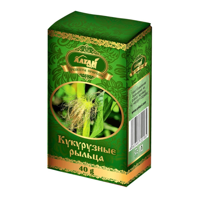 detail Kukuričný hodváb 40g Altaj