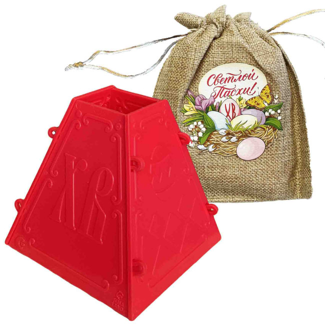 detail Forma na tvarohovú paschu v sáčku 11,5×12×12 cm