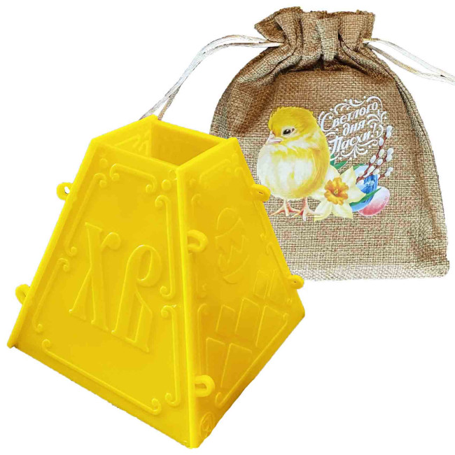 detail Forma na tvarohovú paschu v sáčku 11,5×12×12 cm