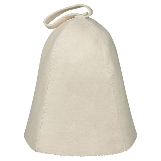 detail Saunová čiapka Biela