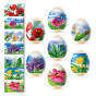 nahlad Nálepky na vajcia 7ks Rôzne druhy