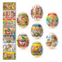nahlad Nálepky na vajcia 7ks Rôzne druhy